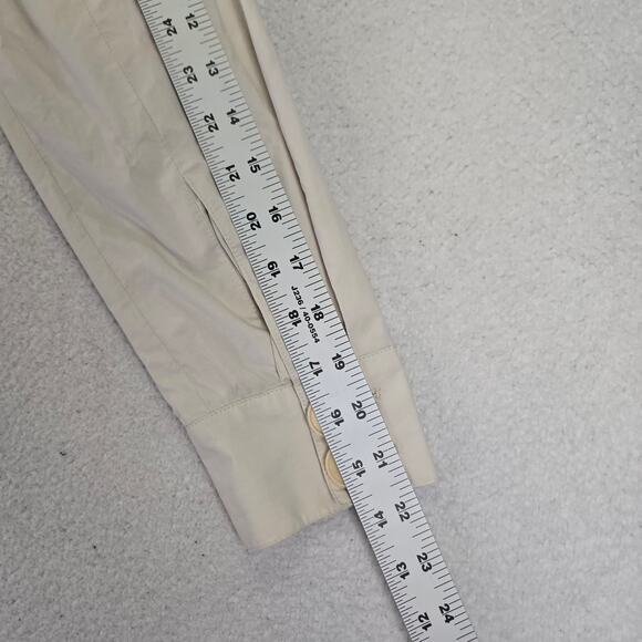 Theory Utility Jacket Womens P Petite Stand Collar Drawstrings Zip Front - Picture 10 of 16